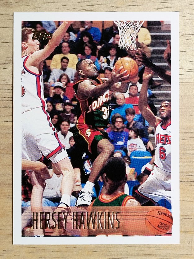 1996-97 Topps #209 Hersey Hawkins