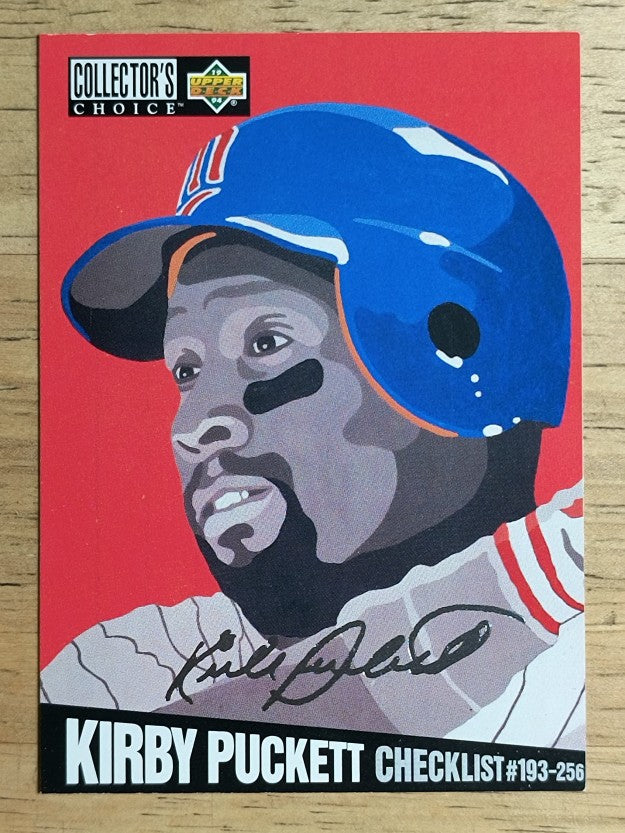 1994 Collector's Choice Silver Signature #319 Kirby Puckett CL