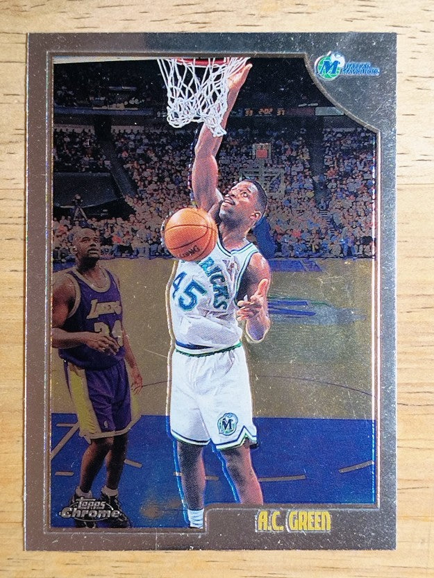 1998-99 Topps Chrome #128 A.C. Green