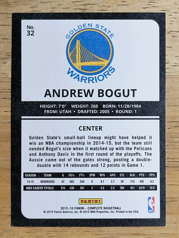 2015-16 Panini Complete #32 Andrew Bogut