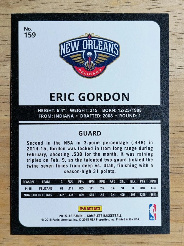 2015-16 Panini Complete #159 Eric Gordon