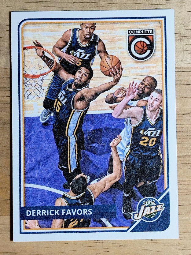 2015-16 Panini Complete #191 Derrick Favors