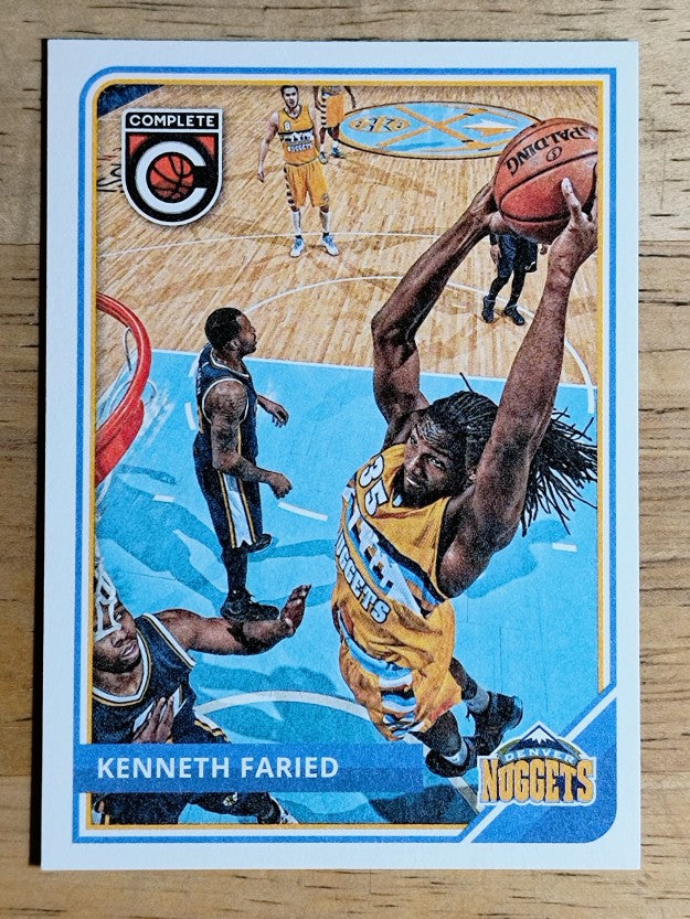 2015-16 Panini Complete #198 Kenneth Faried