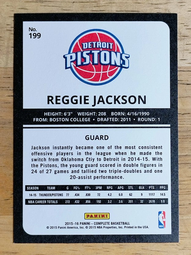 2015-16 Panini Complete #199 Reggie Jackson