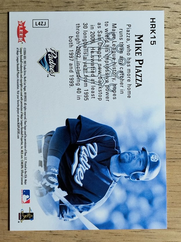 2006 Ultra Home Run Kings #HRK15 Mike Piazza