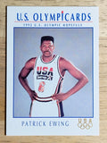 1992 Impel U.S. Olympic Hopefuls #10 Patrick Ewing BK