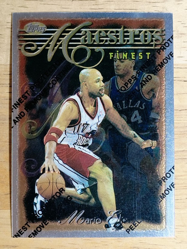 1996-97 Finest #105 Mario Elie S