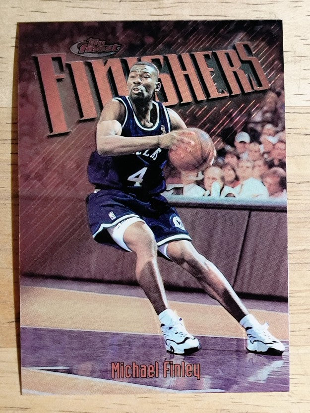 1997-98 Finest #52 Michael Finley B