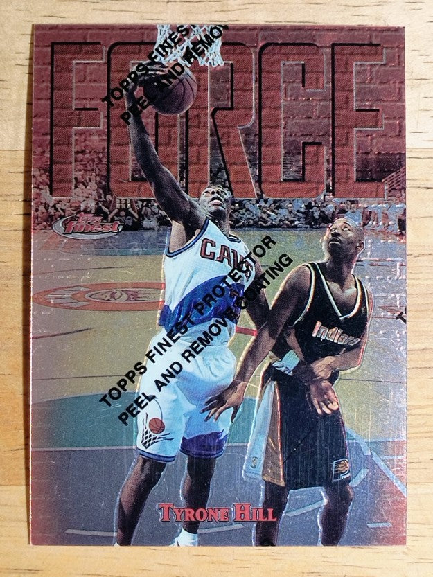 1997-98 Finest #71 Tyrone Hill B