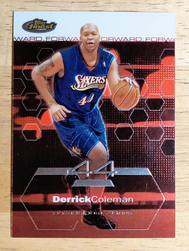 2002-03 Finest #61 Derrick Coleman