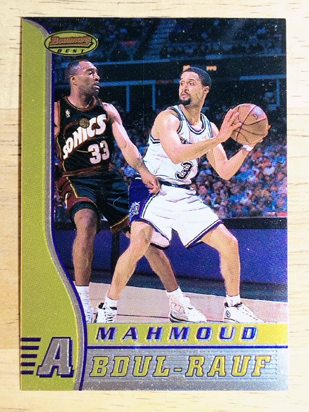 1996-97 Bowman's Best #6 Mahmoud Abdul-Rauf