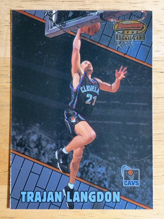 1999-00 Bowman's Best #111 Trajan Langdon RC