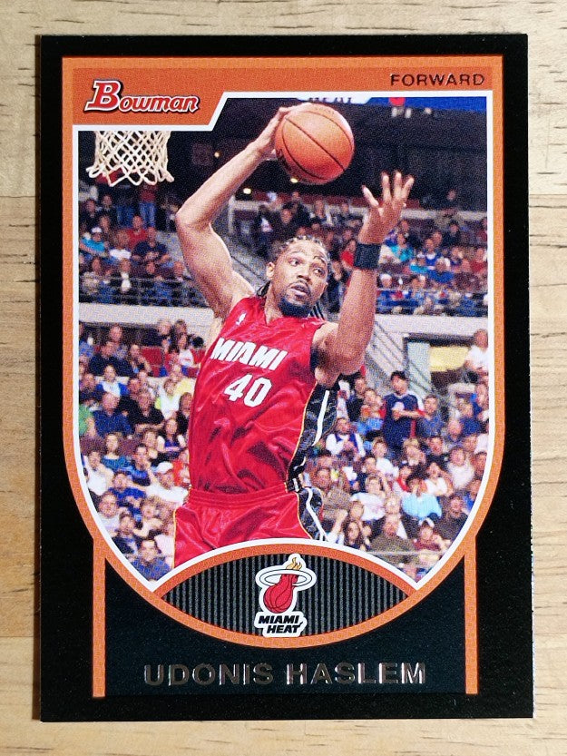 2007-08 Bowman #81 Udonis Haslem