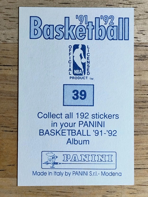 1991-92 Panini Stickers #39 Benoit Benjamin