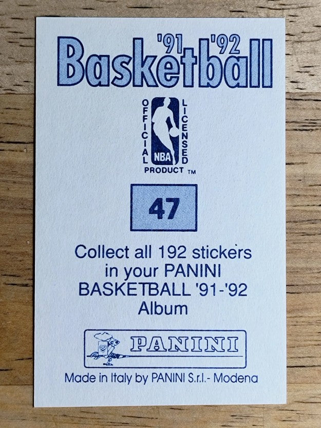 1991-92 Panini Stickers #47 Randy White