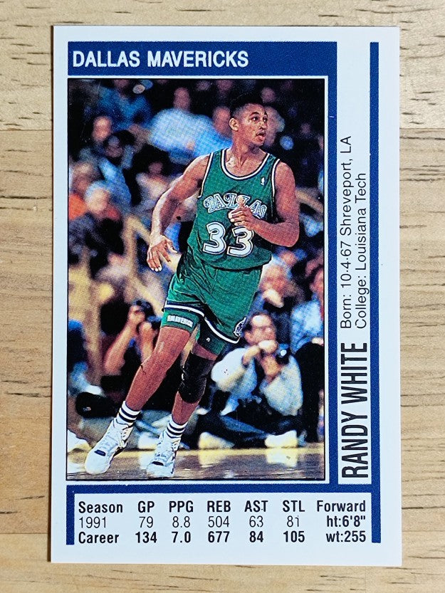 1991-92 Panini Stickers #47 Randy White