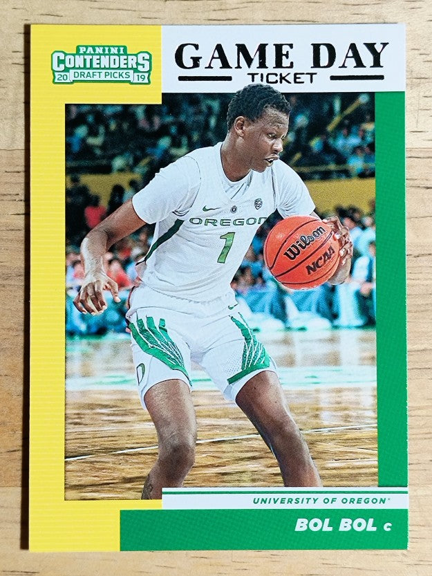 2019-20 Panini Contenders Draft Picks Game Day Tickets #14 Bol Bol