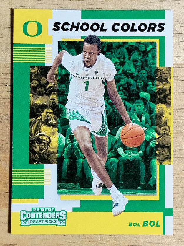 2019-20 Panini Contenders Draft Picks School Colors #14 Bol Bol