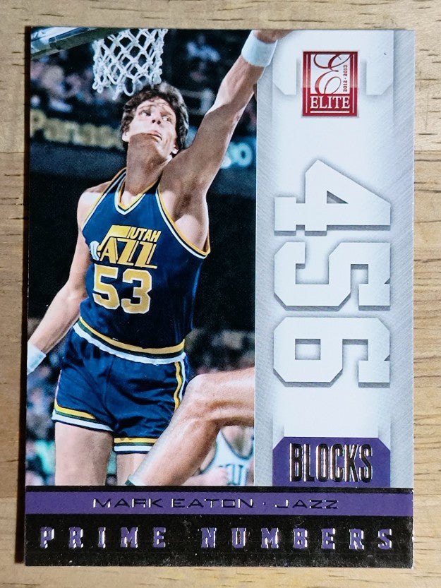 2012-13 Elite Prime Numbers #18 Mark Eaton