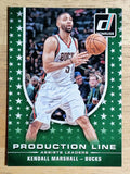 2014-15 Donruss Production Line Assists #2 Kendall Marshall