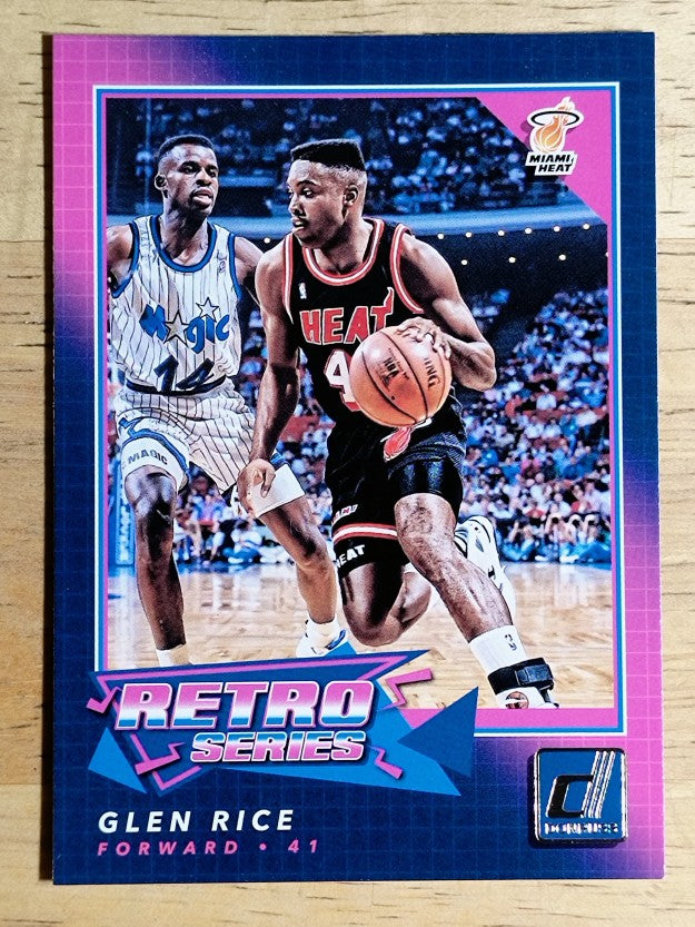 2017-18 Donruss Retro Series #10 Glen Rice