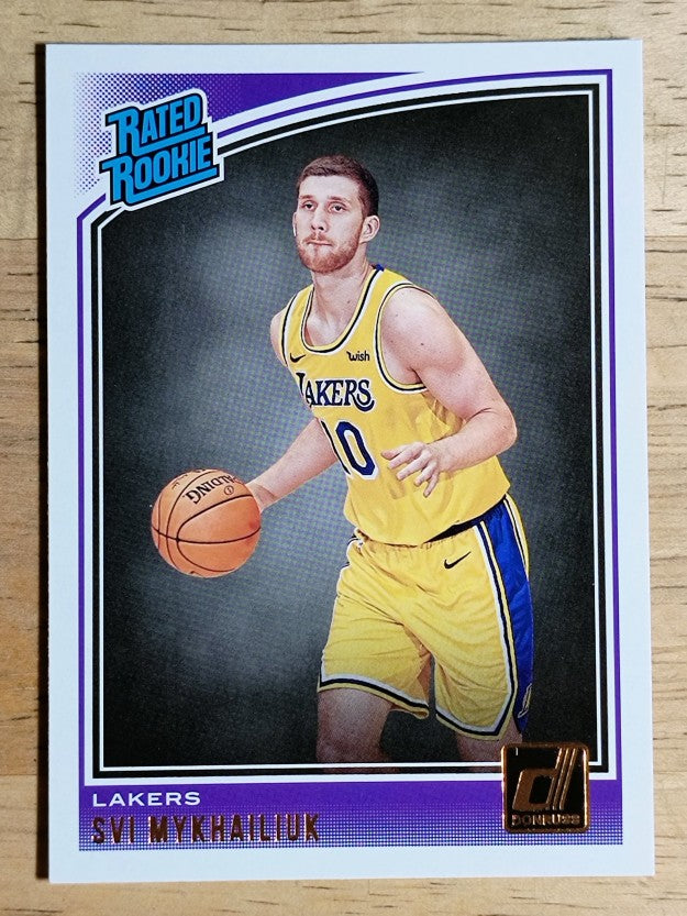 2018-19 Donruss #193 Svi Mykhailiuk RR RC