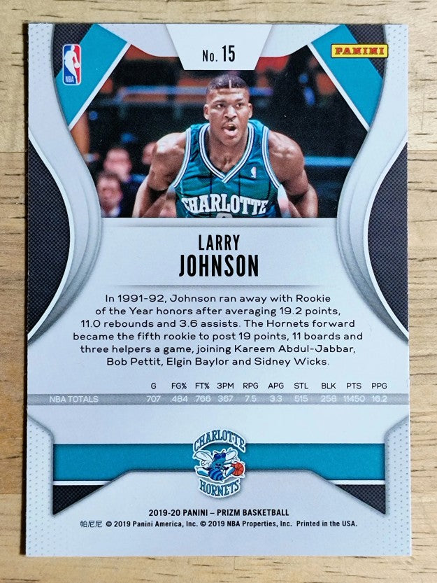 2019-20 Panini Prizm #15 Larry Johnson