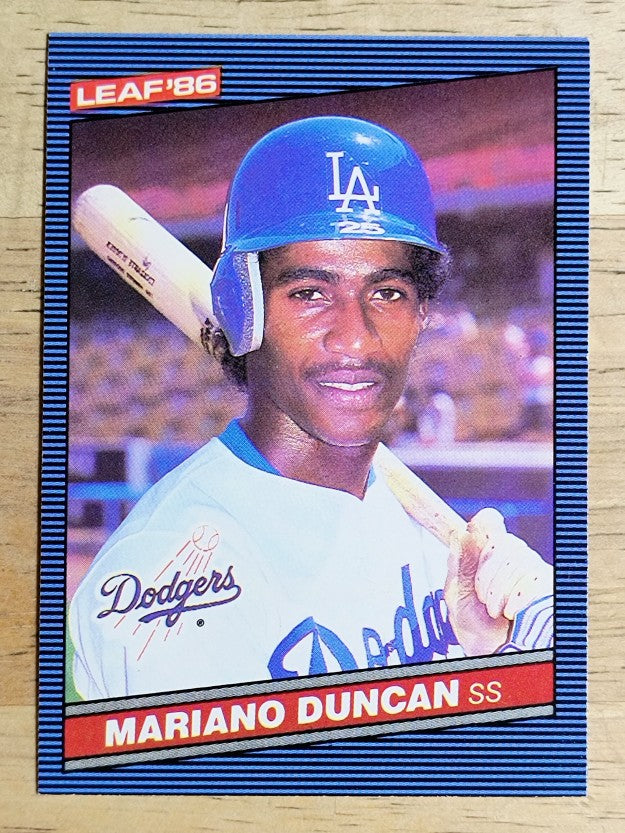 1986 Leaf/Donruss #50 Mariano Duncan