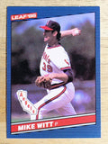 1986 Leaf/Donruss #112 Mike Witt
