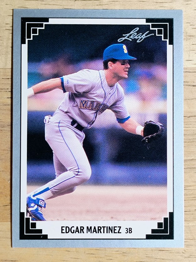 1991 Leaf #477 Edgar Martinez