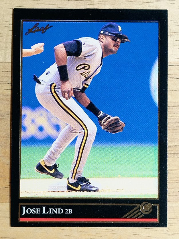 1992 Leaf Black Gold #175 Jose Lind
