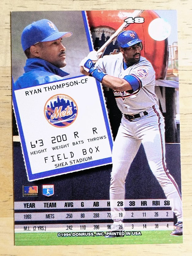 1994 Leaf #48 Ryan Thompson