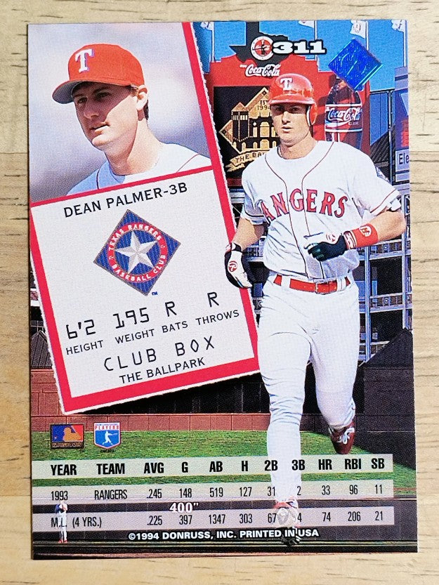 1994 Leaf #311 Dean Palmer