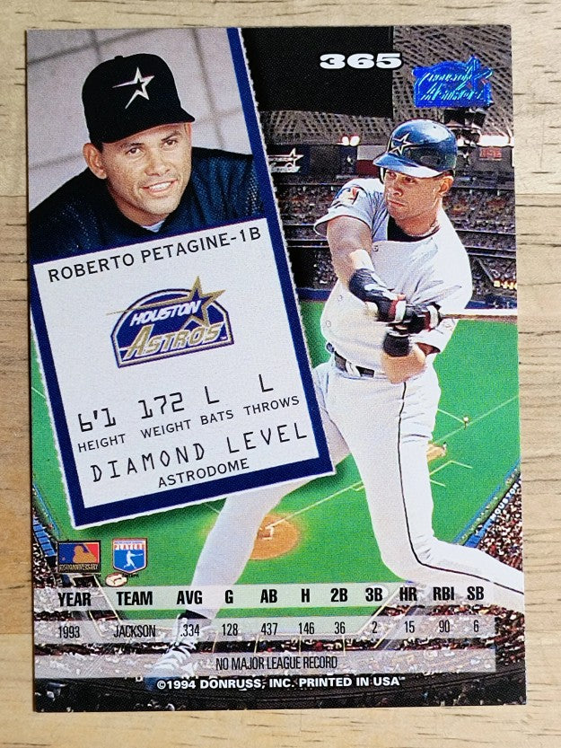 1994 Leaf #365 Roberto Petagine