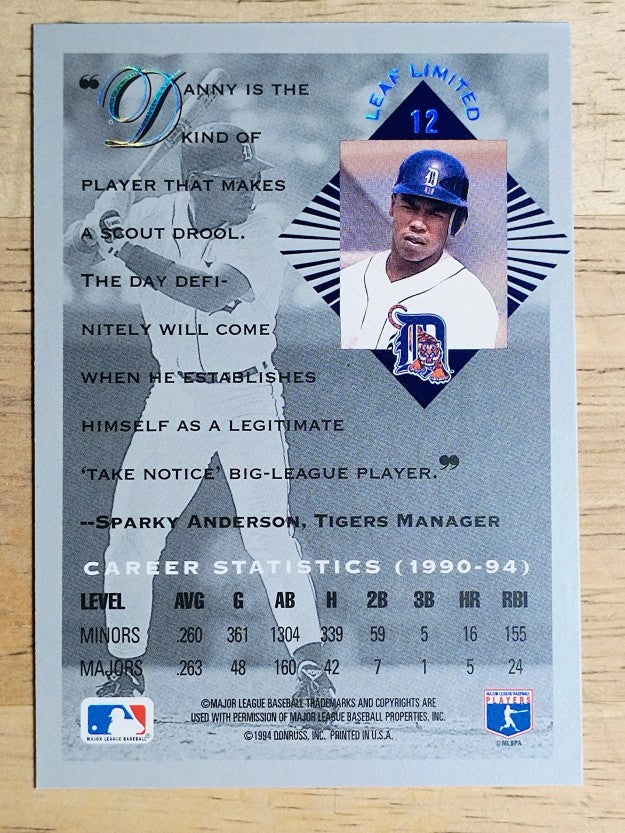 1994 Leaf Limited Rookies #12 Danny Bautista