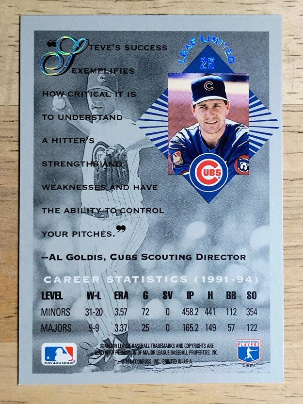 1994 Leaf Limited Rookies #25 Steve Trachsel