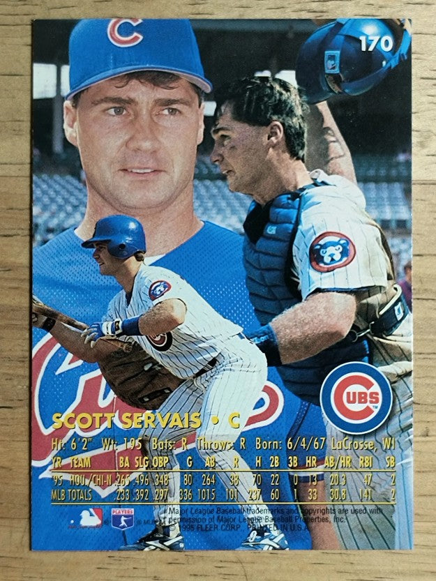 1996 Ultra Gold Medallion #170 Scott Servais