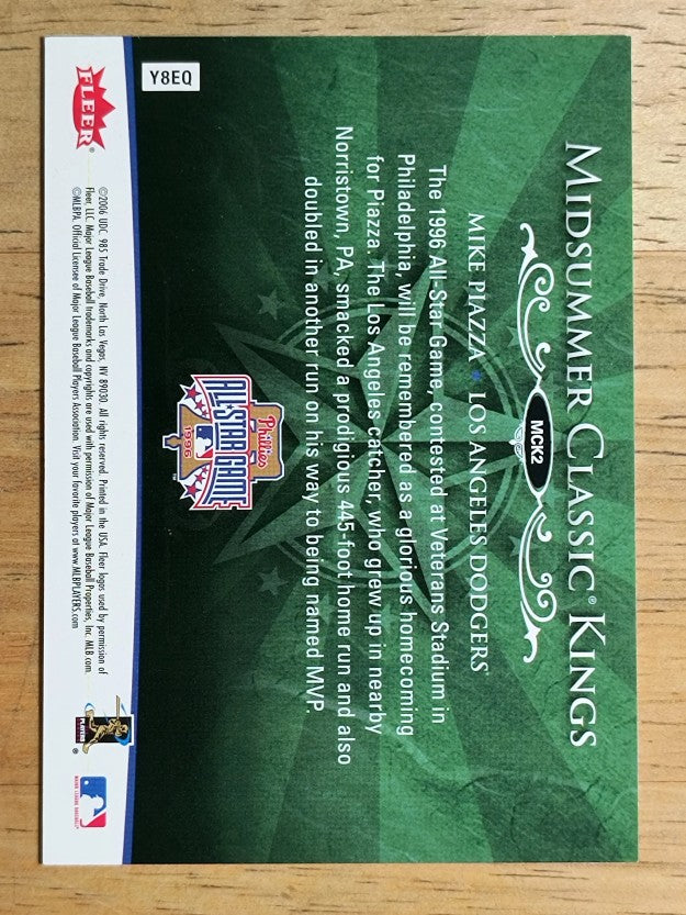 2006 Ultra Midsummer Classic Kings #MCK2 Mike Piazza