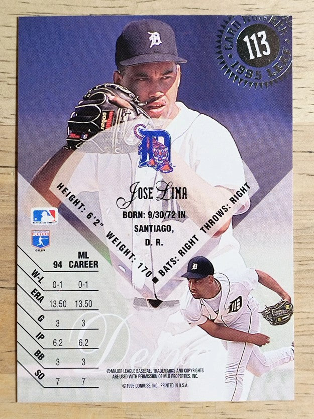 1995 Leaf #113 Jose Lima