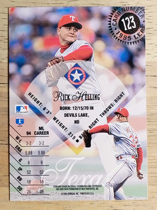 1995 Leaf #123 Rick Helling
