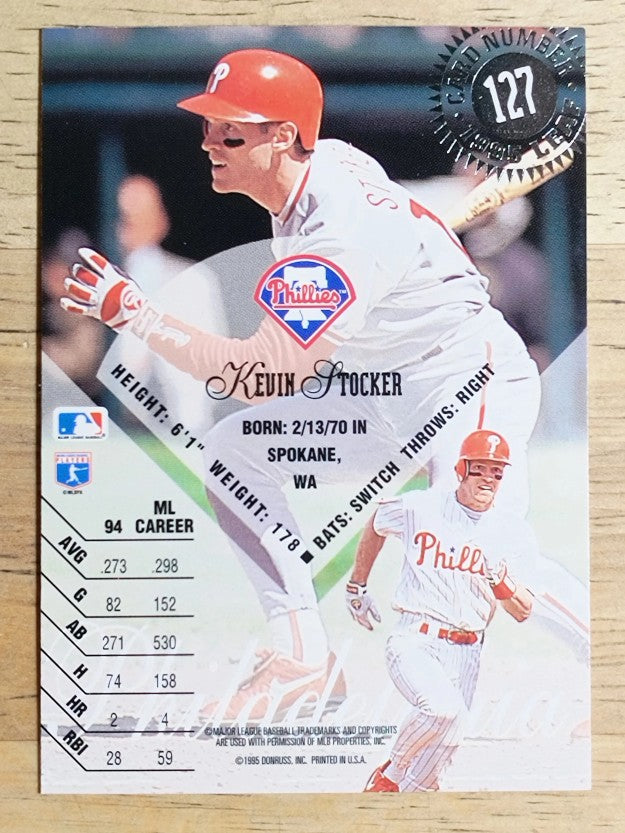 1995 Leaf #127 Kevin Stocker