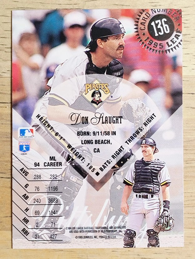 1995 Leaf #136 Don Slaught