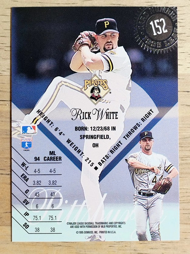 1995 Leaf #152 Rick White