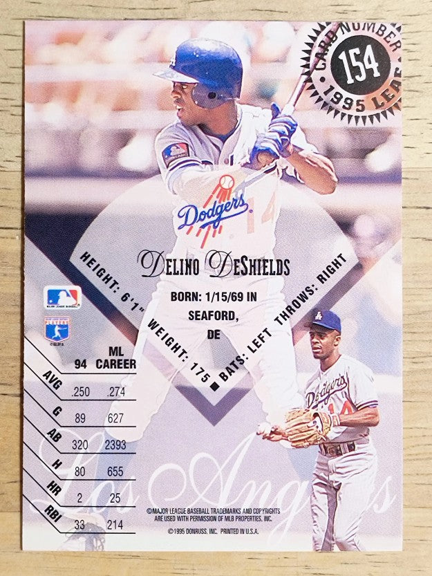 1995 Leaf #154 Delino DeShields