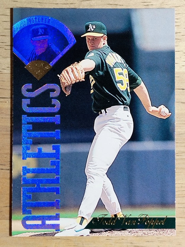 1995 Leaf #169 Todd Van Poppel