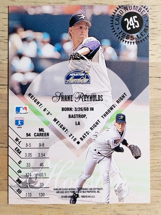 1995 Leaf #245 Shane Reynolds