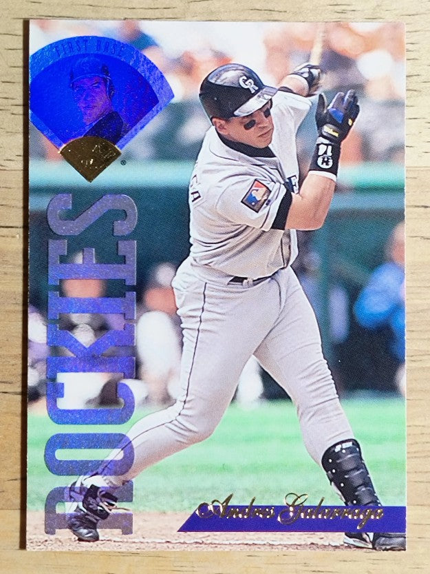 1995 Leaf #276 Andres Galarraga