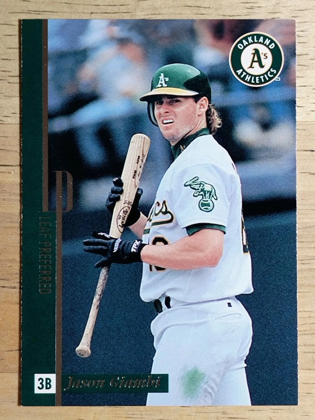 1996 Leaf Preferred #87 Jason Giambi