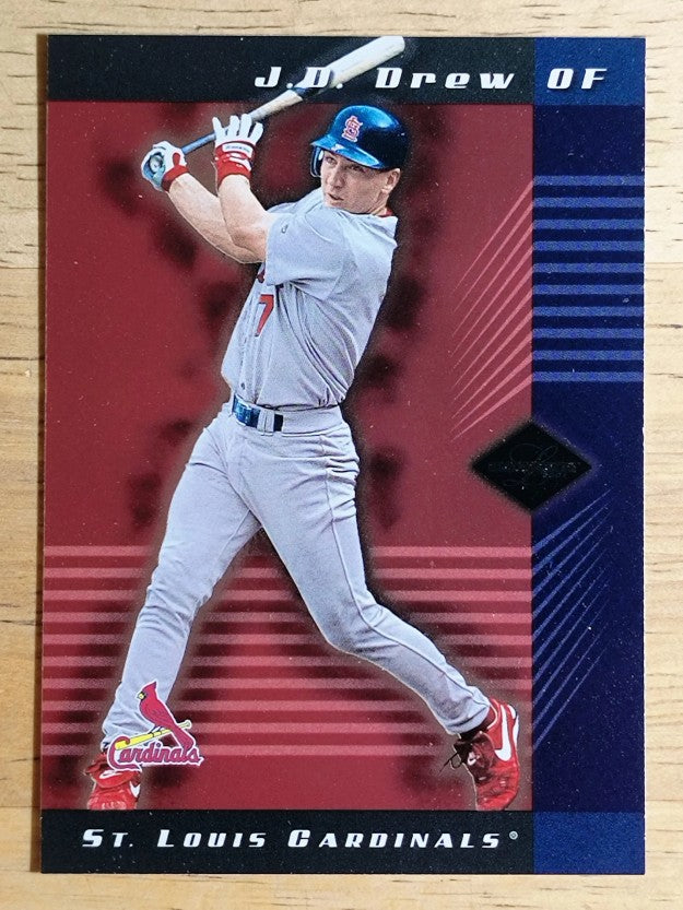 2001 Leaf Limited #42 J.D. Drew