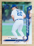 2001 Leaf Rookies and Stars #152 Eric Munson